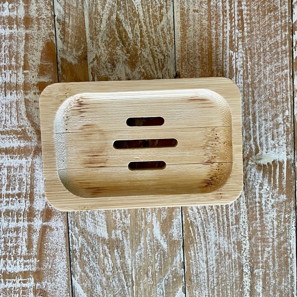 🧼Bamboo Soap Dish🧼🆕 - Picture 1 of 7